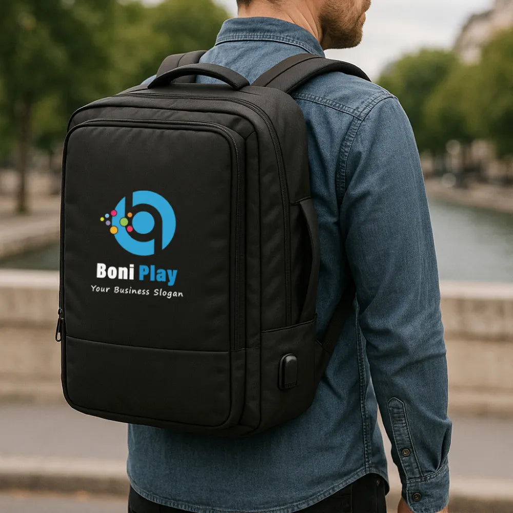 Multipurpose Expandable Travel Backpacks with USB Port