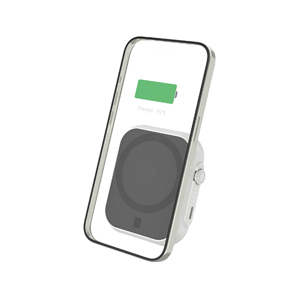 I-POWER : 3-in-1 MagSafe Power Bank - 5000mAh with Smart Charging Technology
