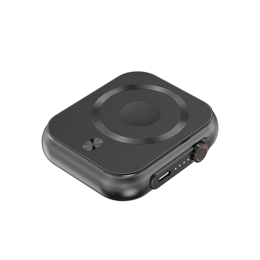 IPOWER-PRO – Compact 5000mAh Power Bank with 20W Fast Type-C Output & Wireless Charging for Earbuds and Apple Watch