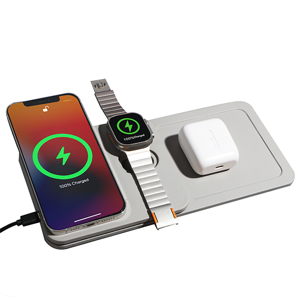 DESK CHARGE - Desktop Organizer with 3-in-1 MagSafe Charger
