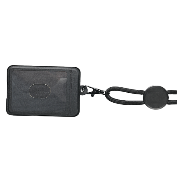 SMART ID Dark Grey - Versatile ID Holder with Built-in Tracker and Phone Stand