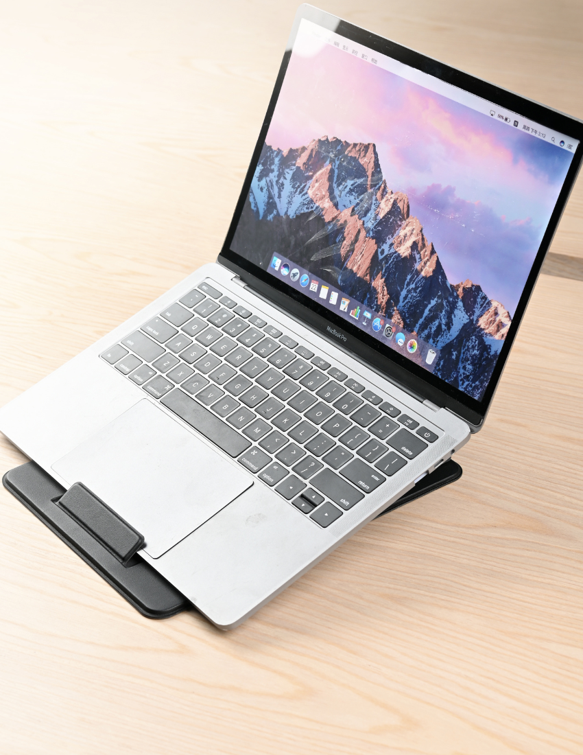 PAD STAND Dark Grey - 2-in-1 Mousepad & Laptop Stand