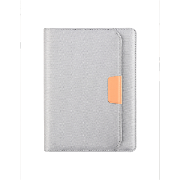 RPET B5 Portfolio - Notebook with Document Organizer and Zipper Closure