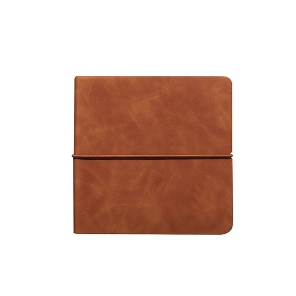 COZY NOTE - Elegant A6 Notebook with 120 Sheets and Document Pocket