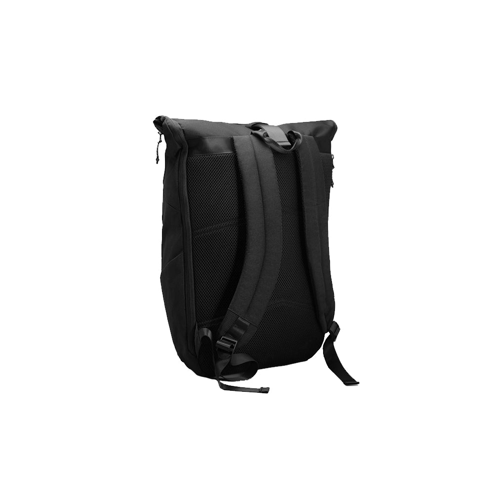 ONDA ROLL UP – Sleek Recycled Ocean Plastic Roll-Up Backpack with Padded Laptop Compartment & Minimalist Design