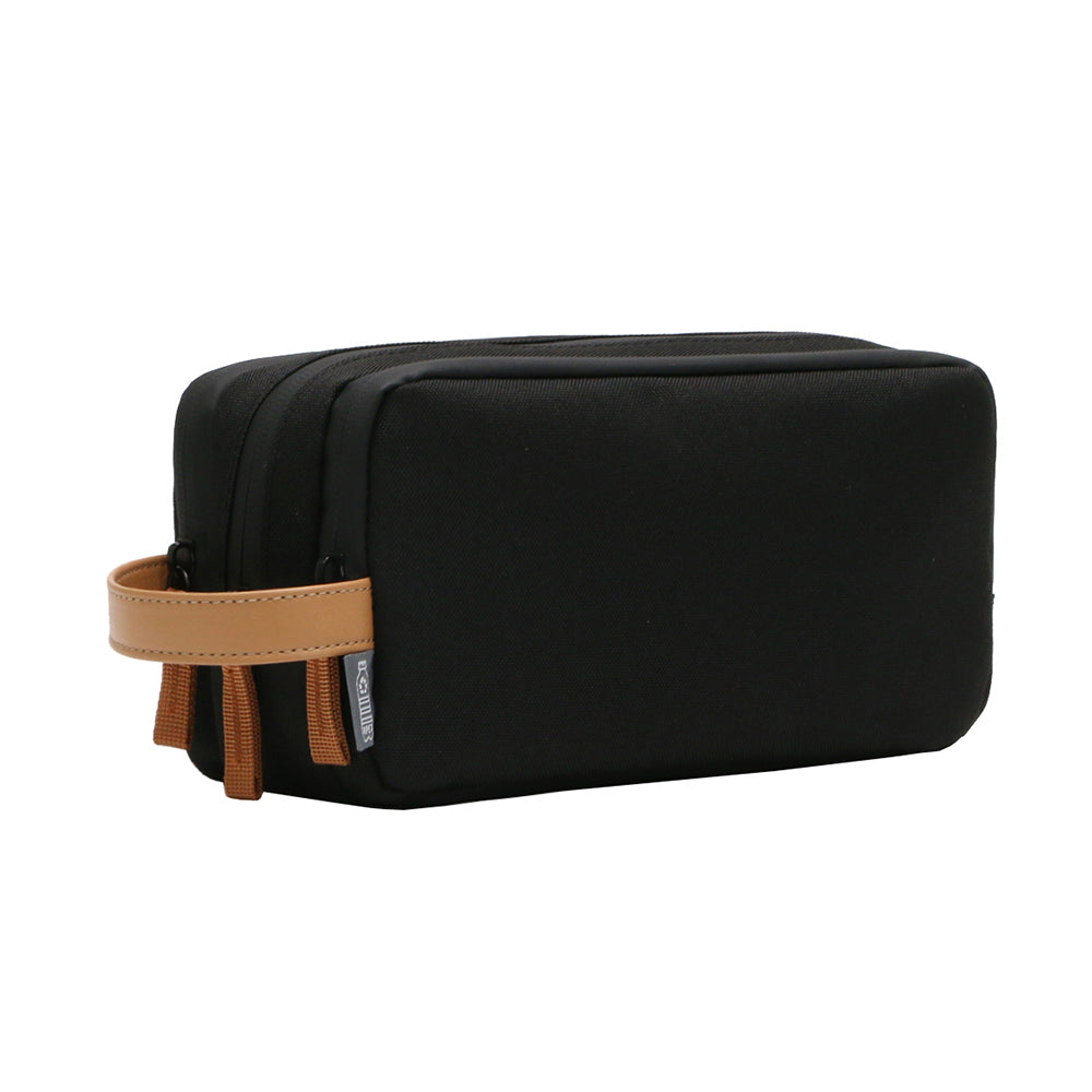 RPET HAMZA – Compact Water-Resistant Travel Pouch with Padded & Mesh Pockets for Organized Tech Accessories