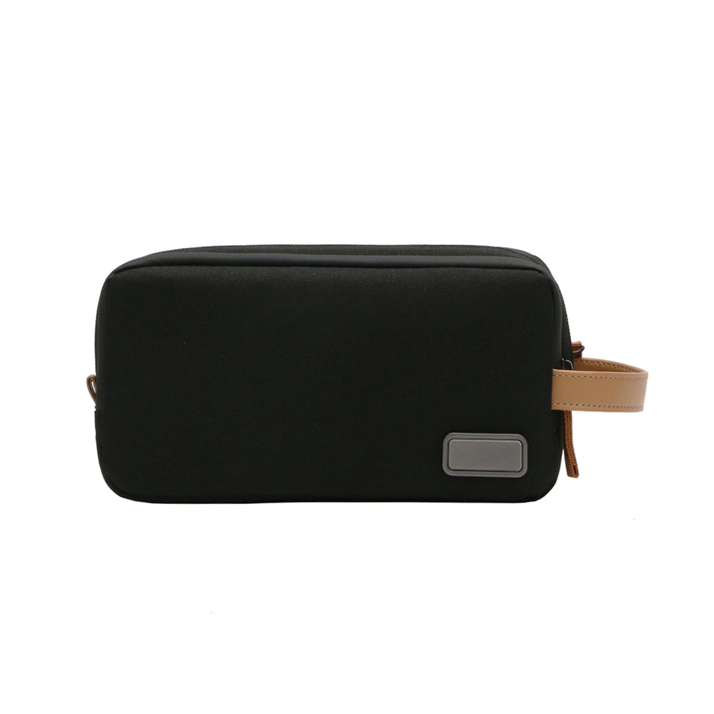 RPET HAMZA – Compact Water-Resistant Travel Pouch with Padded & Mesh Pockets for Organized Tech Accessories