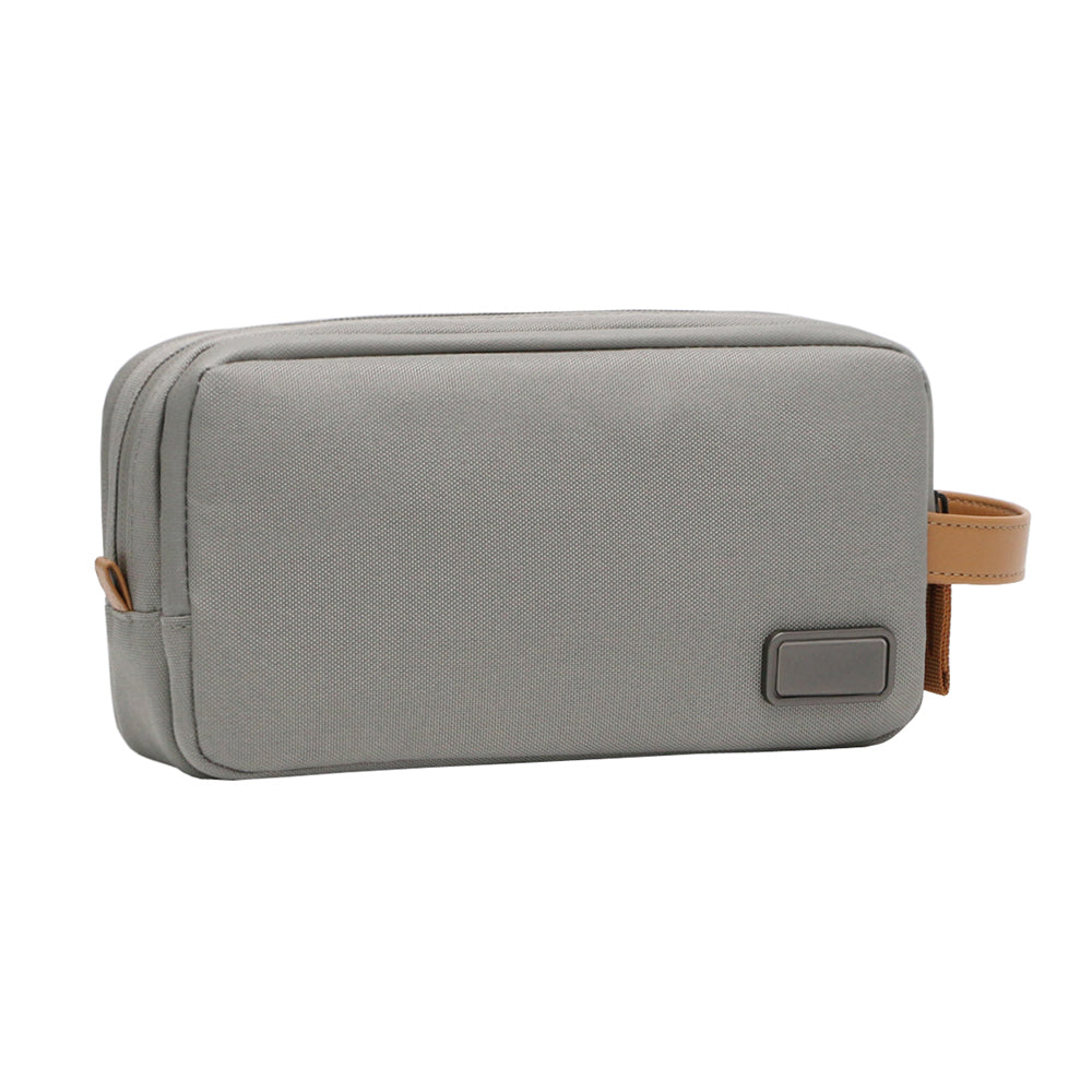 RPET HAMZA – Compact Water-Resistant Travel Pouch with Padded & Mesh Pockets for Organized Tech Accessories