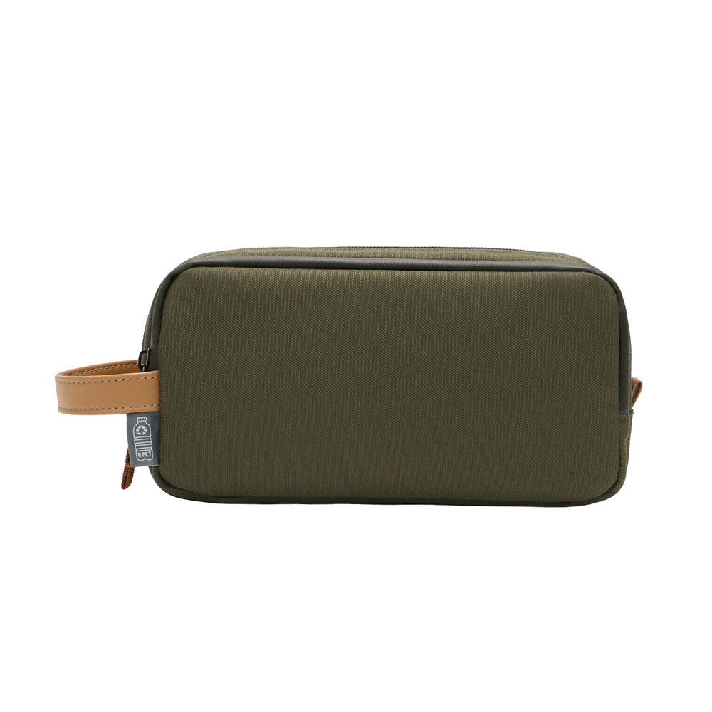 RPET HAMZA – Compact Water-Resistant Travel Pouch with Padded & Mesh Pockets for Organized Tech Accessories