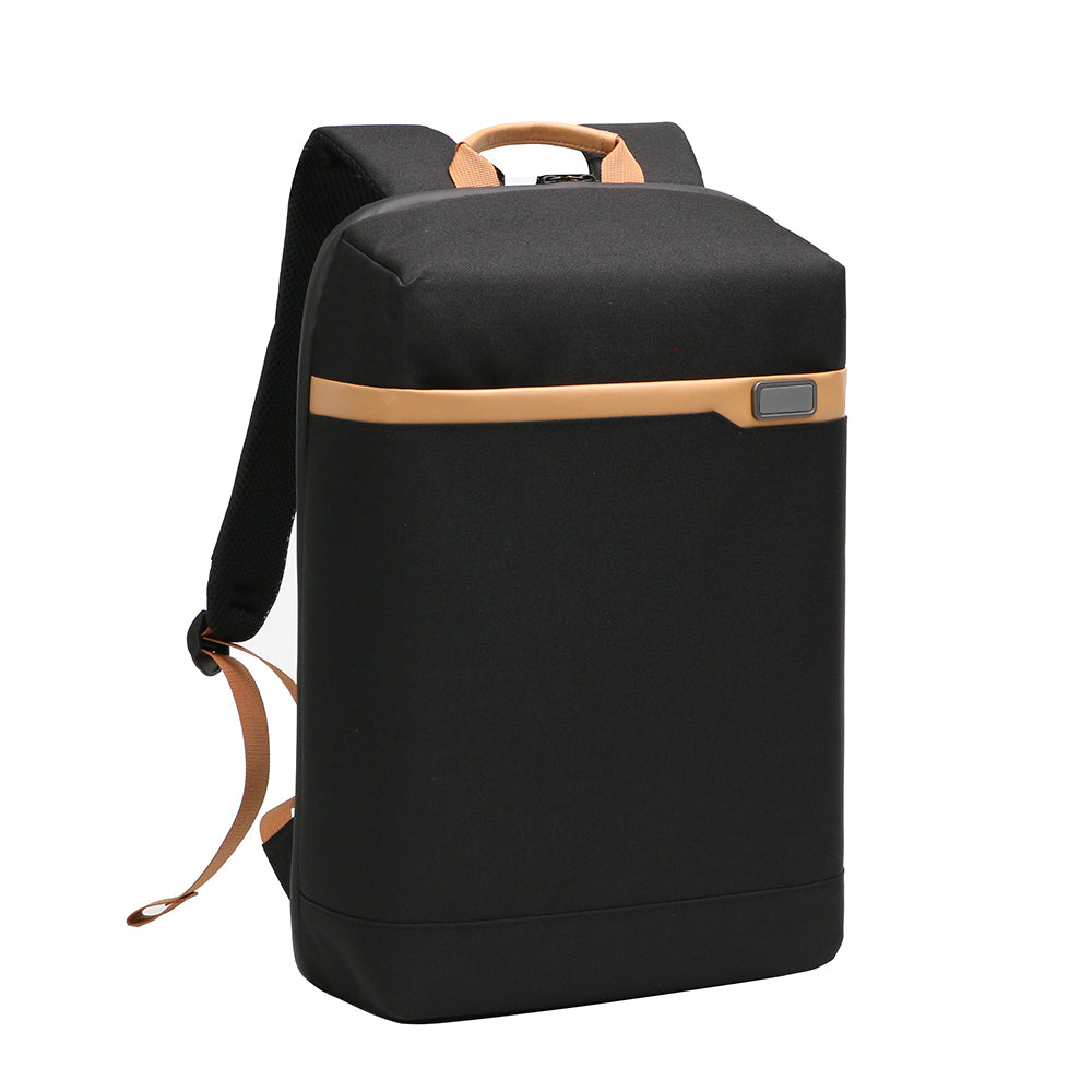 RPET BUSINESS PRO – Sleek Waterproof RPET Backpack with Padded 16” Laptop Compartment & Breathable Straps