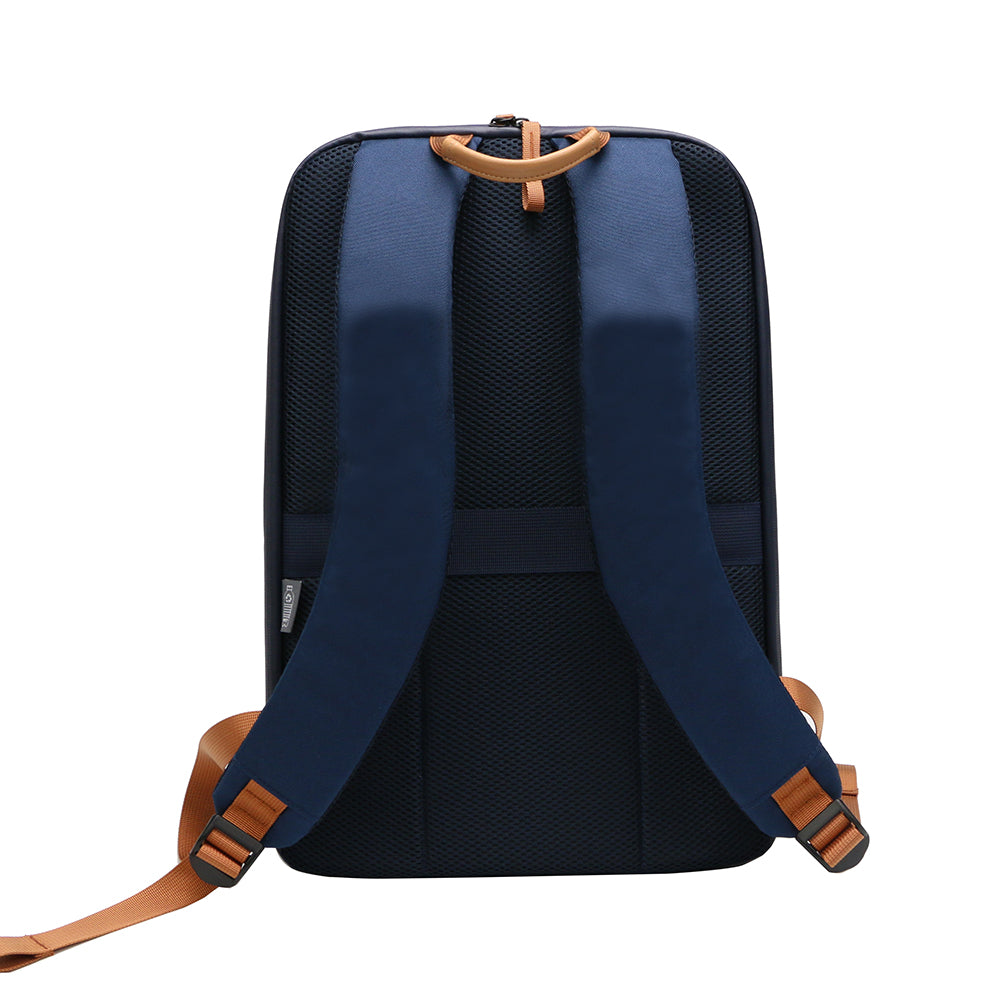 RPET BUSINESS PRO – Sleek Waterproof RPET Backpack with Padded 16” Laptop Compartment & Breathable Straps