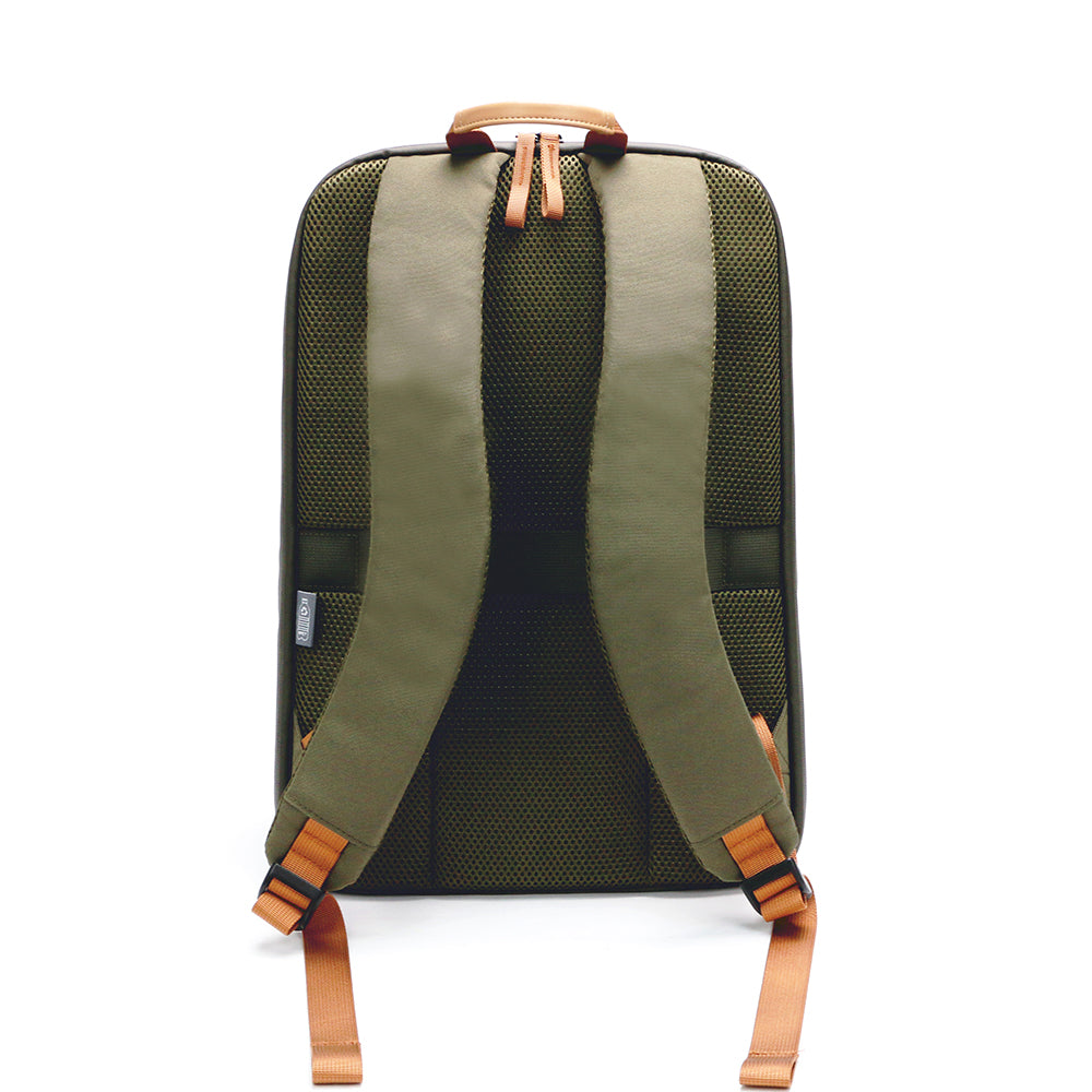 RPET BUSINESS PRO – Sleek Waterproof RPET Backpack with Padded 16” Laptop Compartment & Breathable Straps