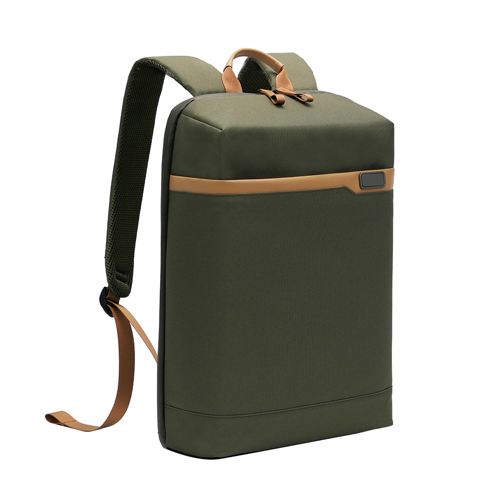 RPET BUSINESS PRO – Sleek Waterproof RPET Backpack with Padded 16” Laptop Compartment & Breathable Straps