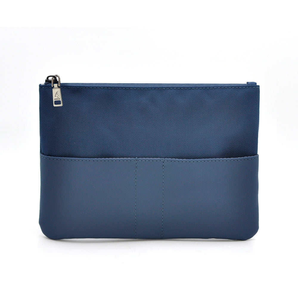 O-PURSE Compact Multi-Pocket Pouch – Sleek, Durable Design with Zipper, Pen & Card Pockets for Organized Essentials