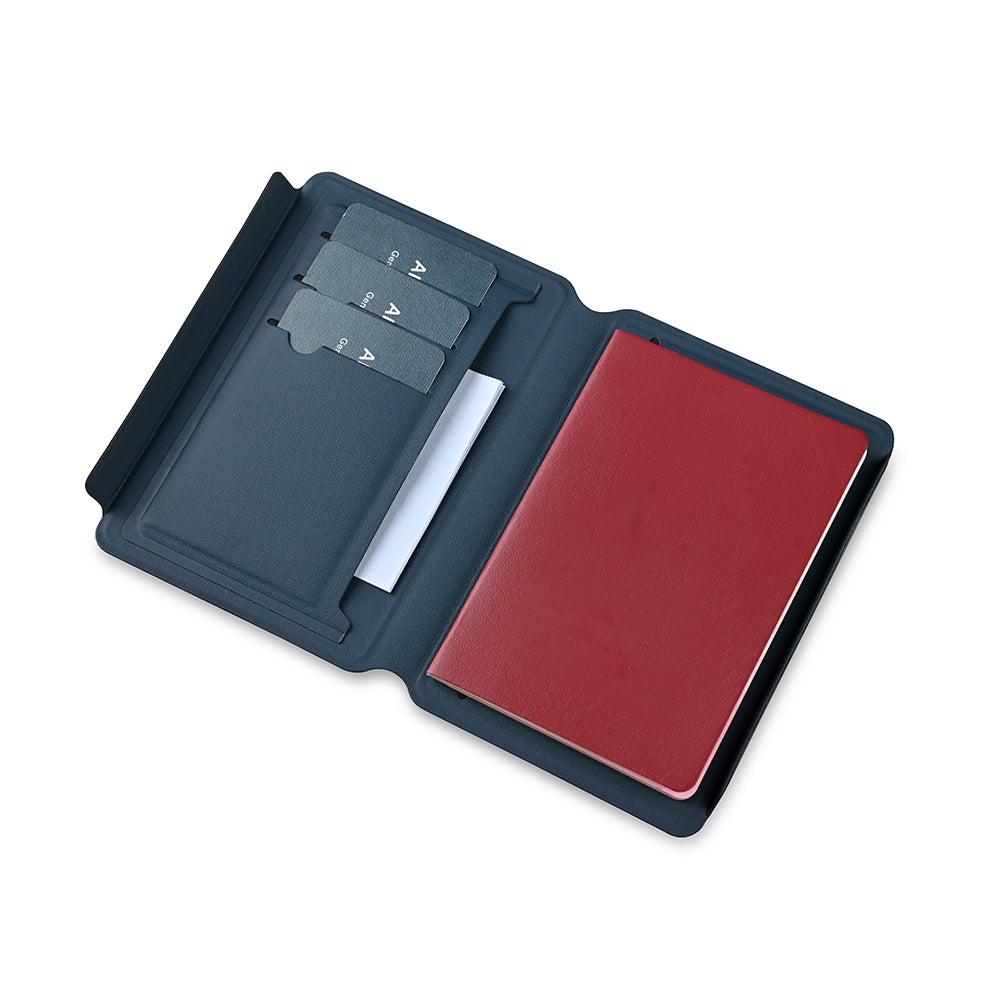 PASSPORT CASE PLUS – Elegant Magnetic Closure Passport Holder with Recycled PU for Secure Travel Organization