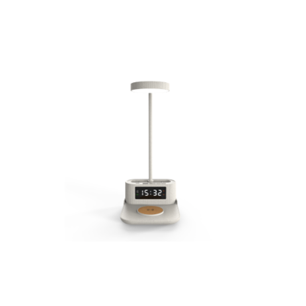 LAMP CLOCK - Foldable Wireless Lamp with 15W Charger