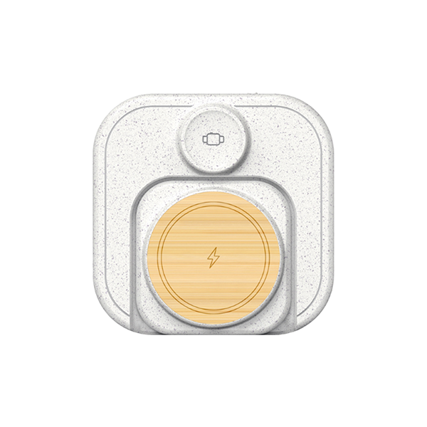 WHEAT BLAST - 3-in-1 Wireless Charger with 5W Speaker