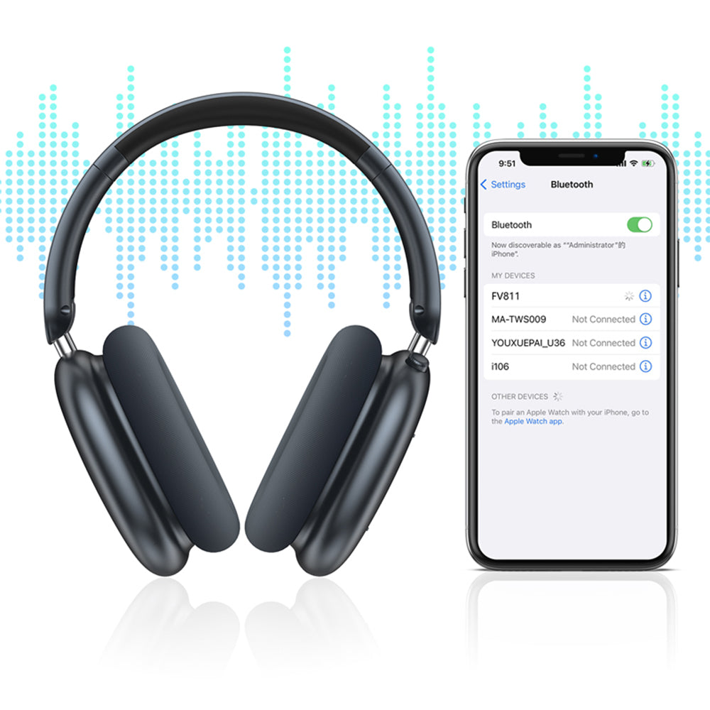 HEADSY – High-Performance Bluetooth 5.4 Headset with 33-Hour Playback, MEMS Mics & Crystal-Clear Audio