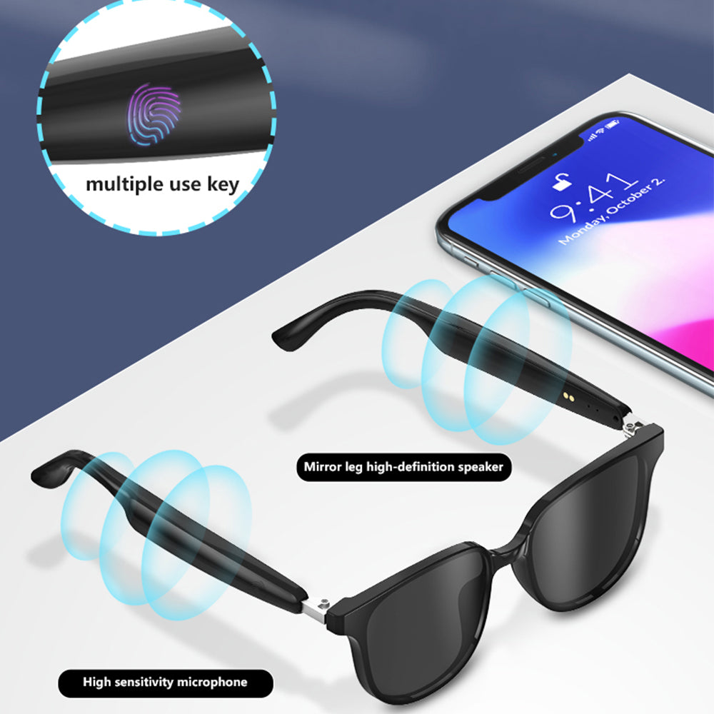 AI-SUNGLASS – Smart Sunglasses with AI Chat, Voice Assistant, Translation & Bluetooth Call Functionality
