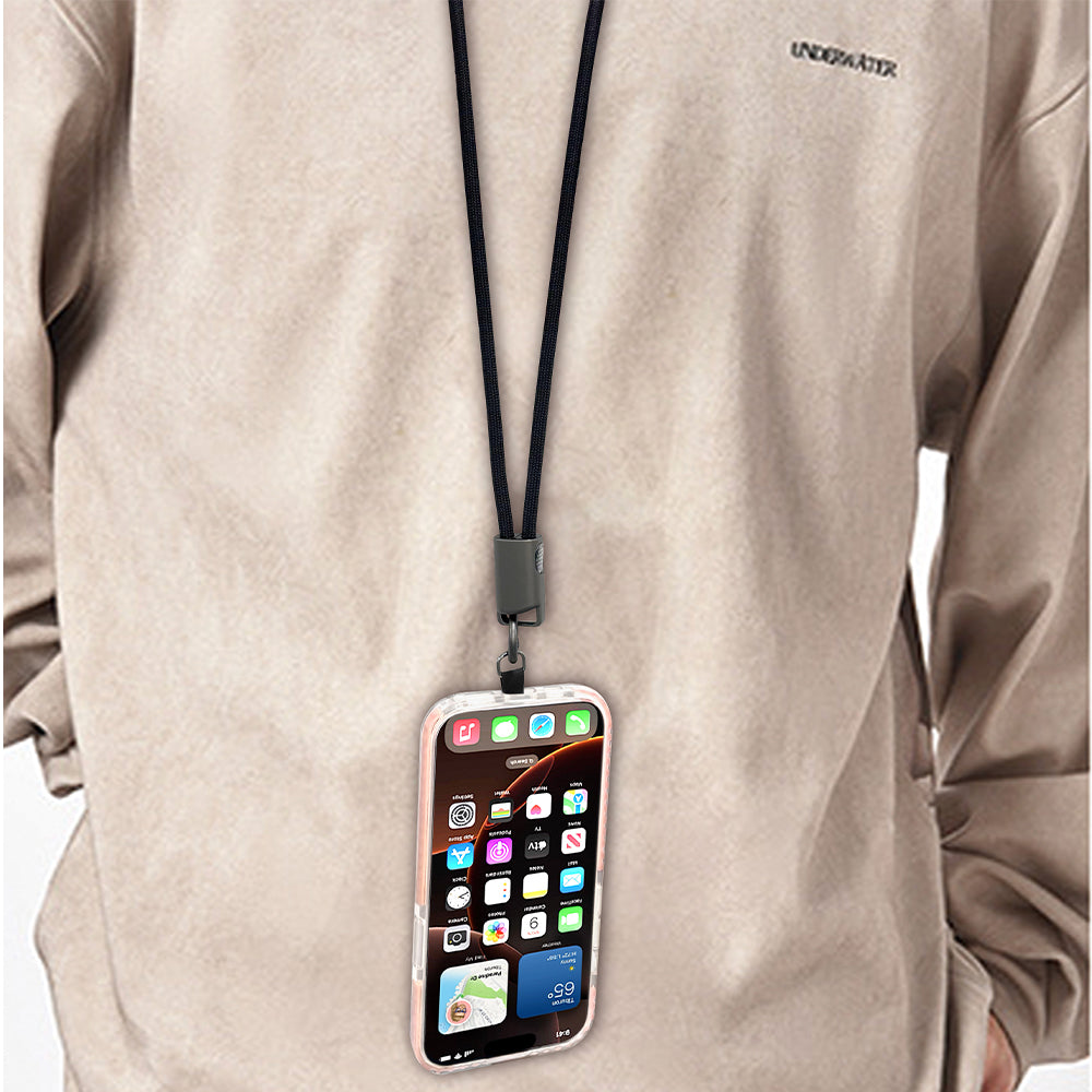 CORDLY MOBILE – High-Performance USB-C to USB-C 60W Fast Charging & Data Cable with Durable Braided Sleeve and Keychain Design
