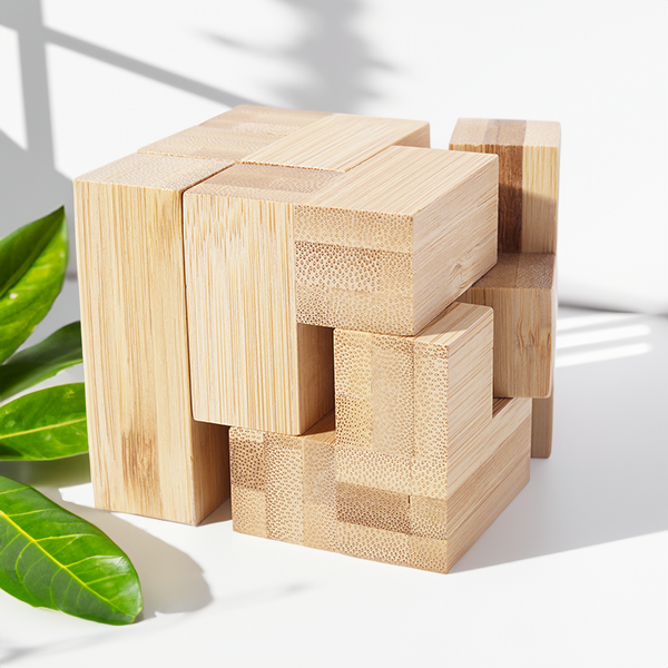 PUZZLE BOX - Engaging Wooden Cube Puzzle for Creative Minds