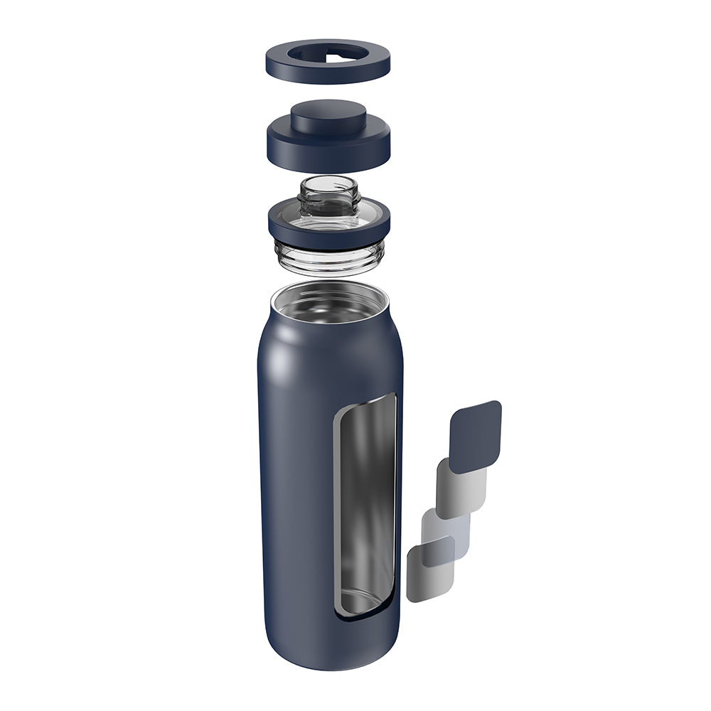 BOTELLA ULTRA – Durable Eco-Friendly Stainless Steel Water Bottle with MagSafe Phone Holder & Wide Opening for Easy Cleaning