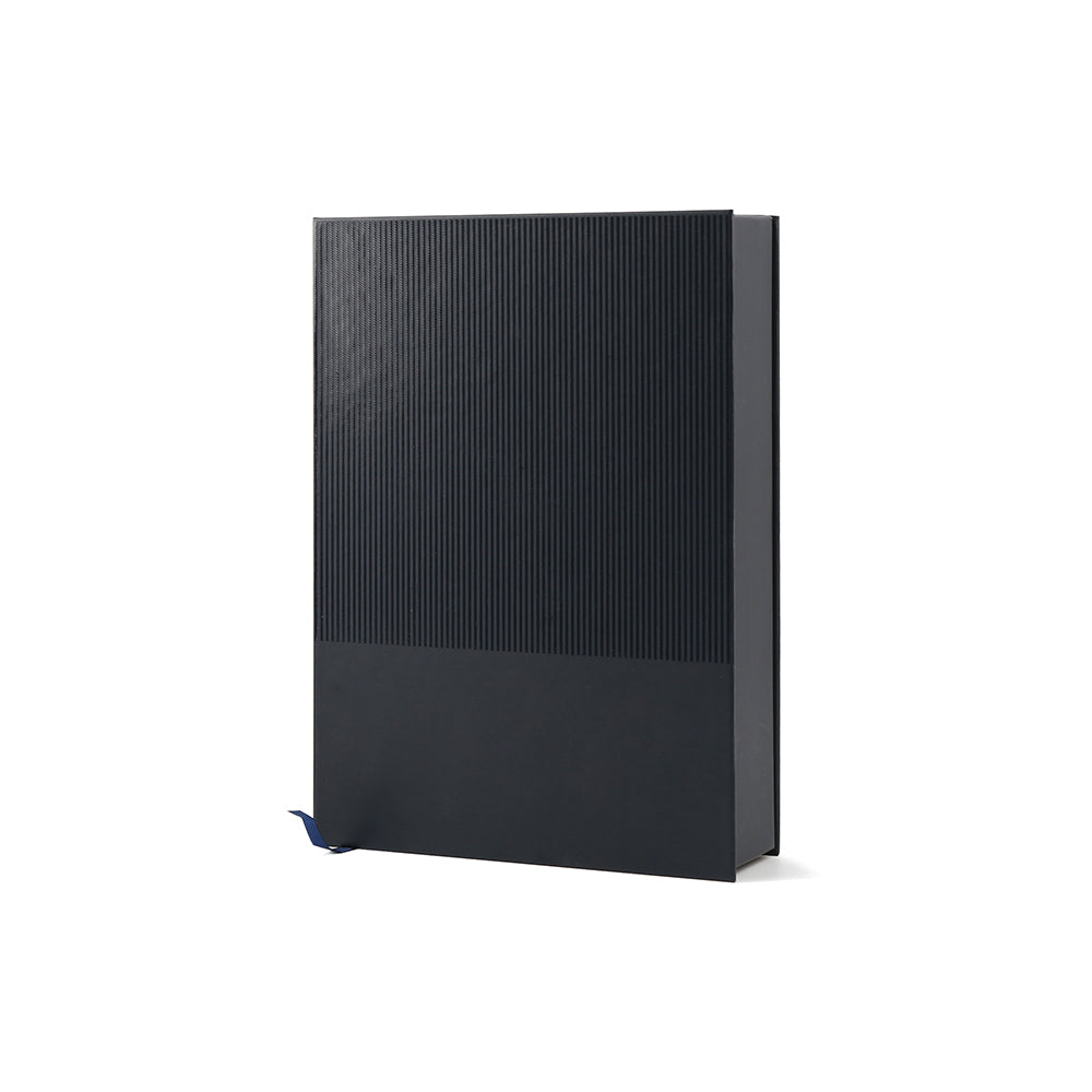 AGENDA PRO SET – Executive 4-Piece Notebook Gift Set with PU Binder, Metal Pen & Card Holder for Professionals