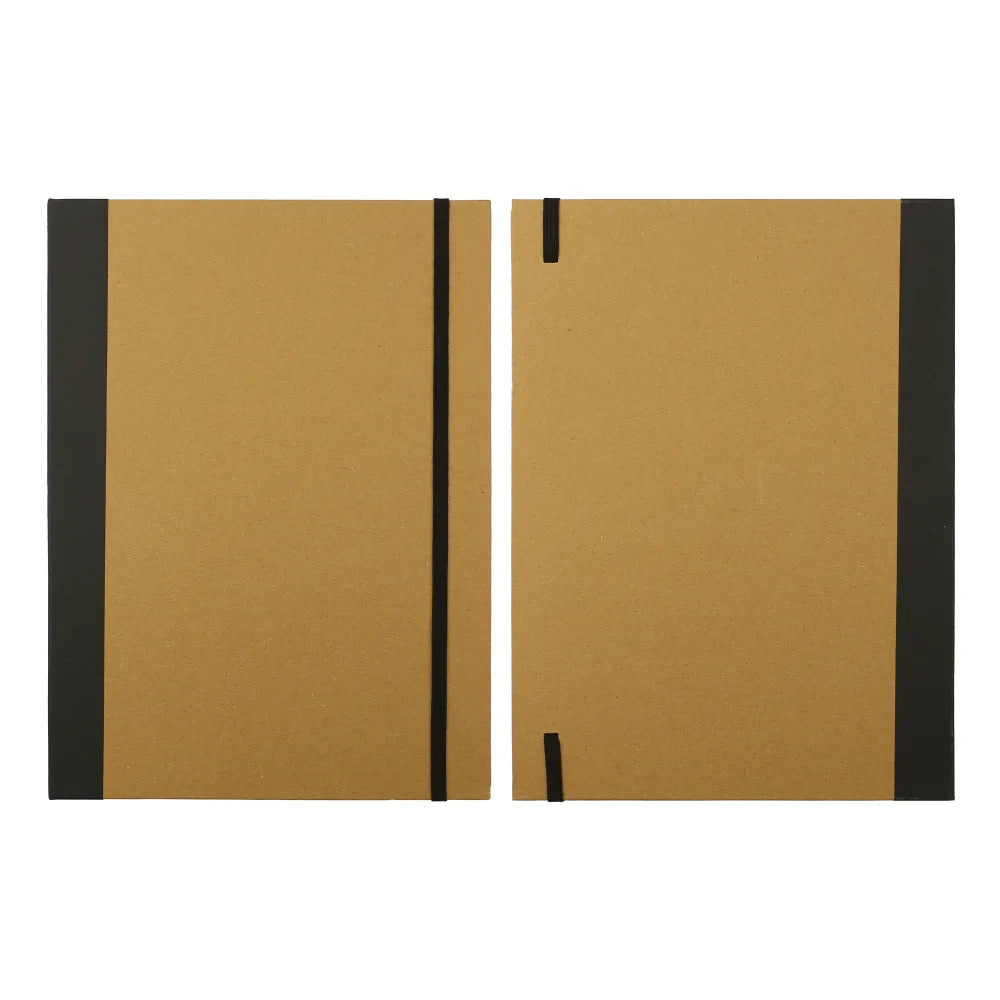 Eco-Friendly A4 Folders with Notepad Sticky Note Pen Card Slots