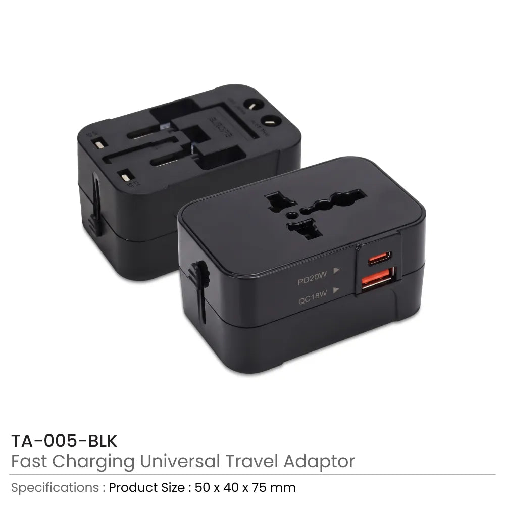 Fast Charging Universal Travel Adaptors 20W