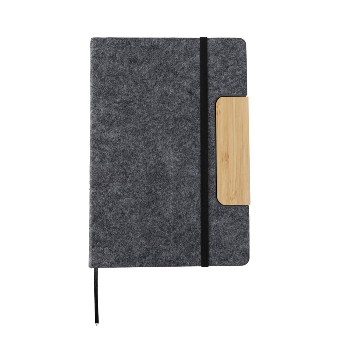 Felt Bamboo cover Notebook