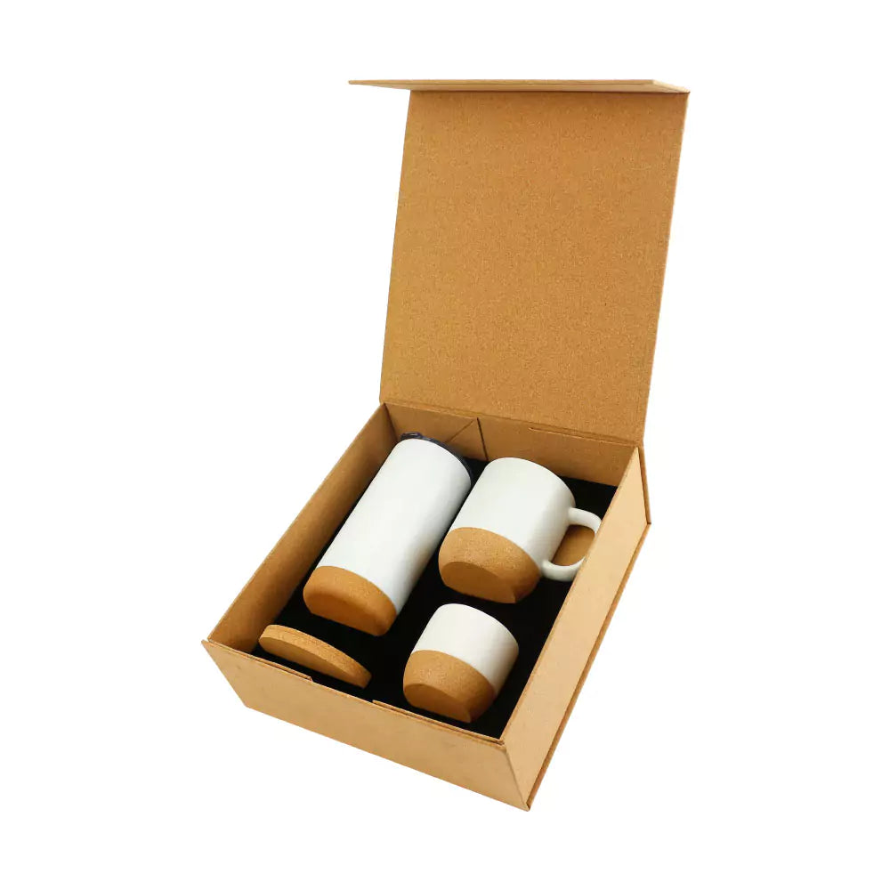 Cork Drinkware Ramadan Gift Sets in a Cardboard Gift Box