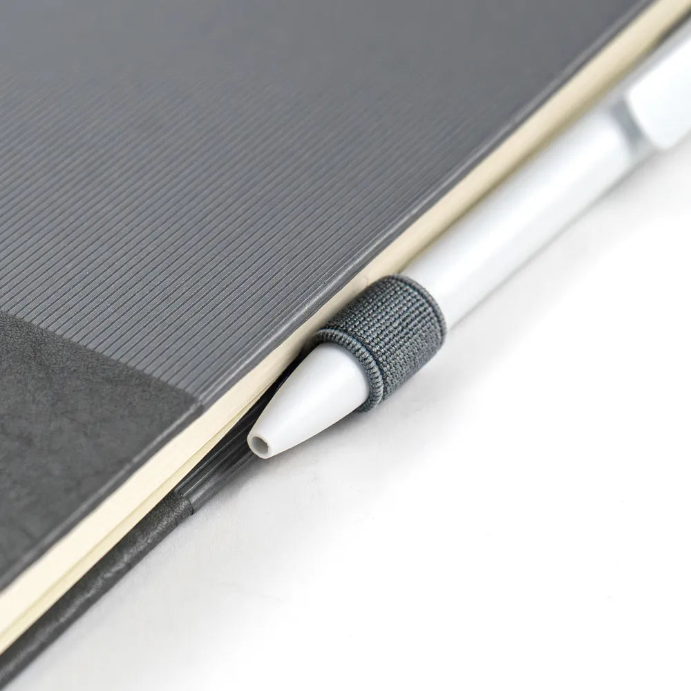 Hard Cover PU Notebooks in A5 Size with Metal Plate Bookmark