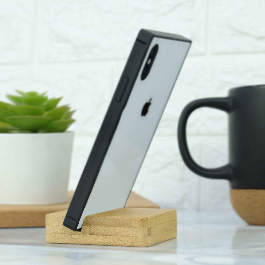 Wooden Mobile Holder