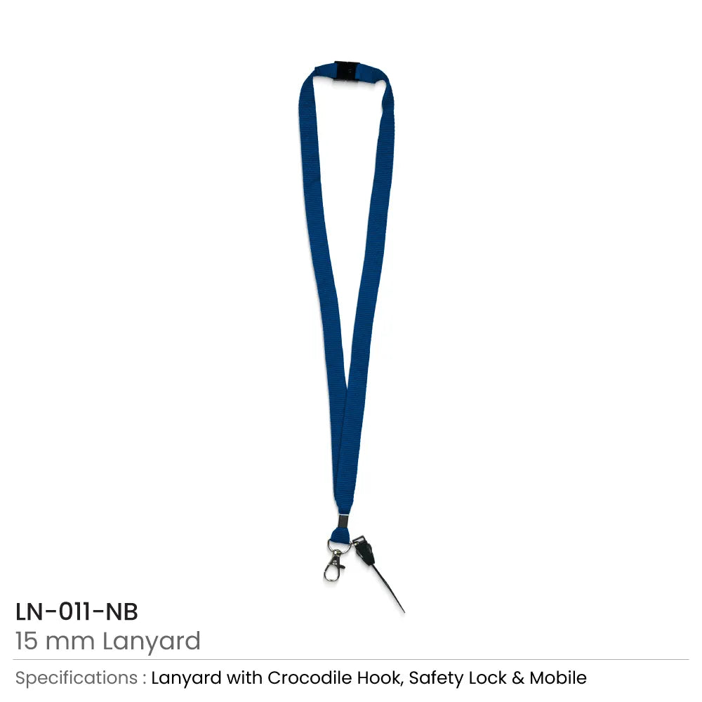 Lanyards with Crocodile Clip, Mobile Holders & Safety Lock