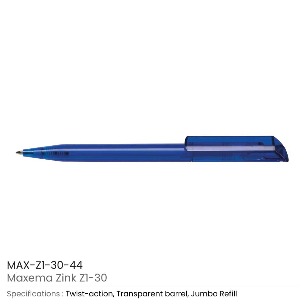 Maxema Zink Pens Transparent body