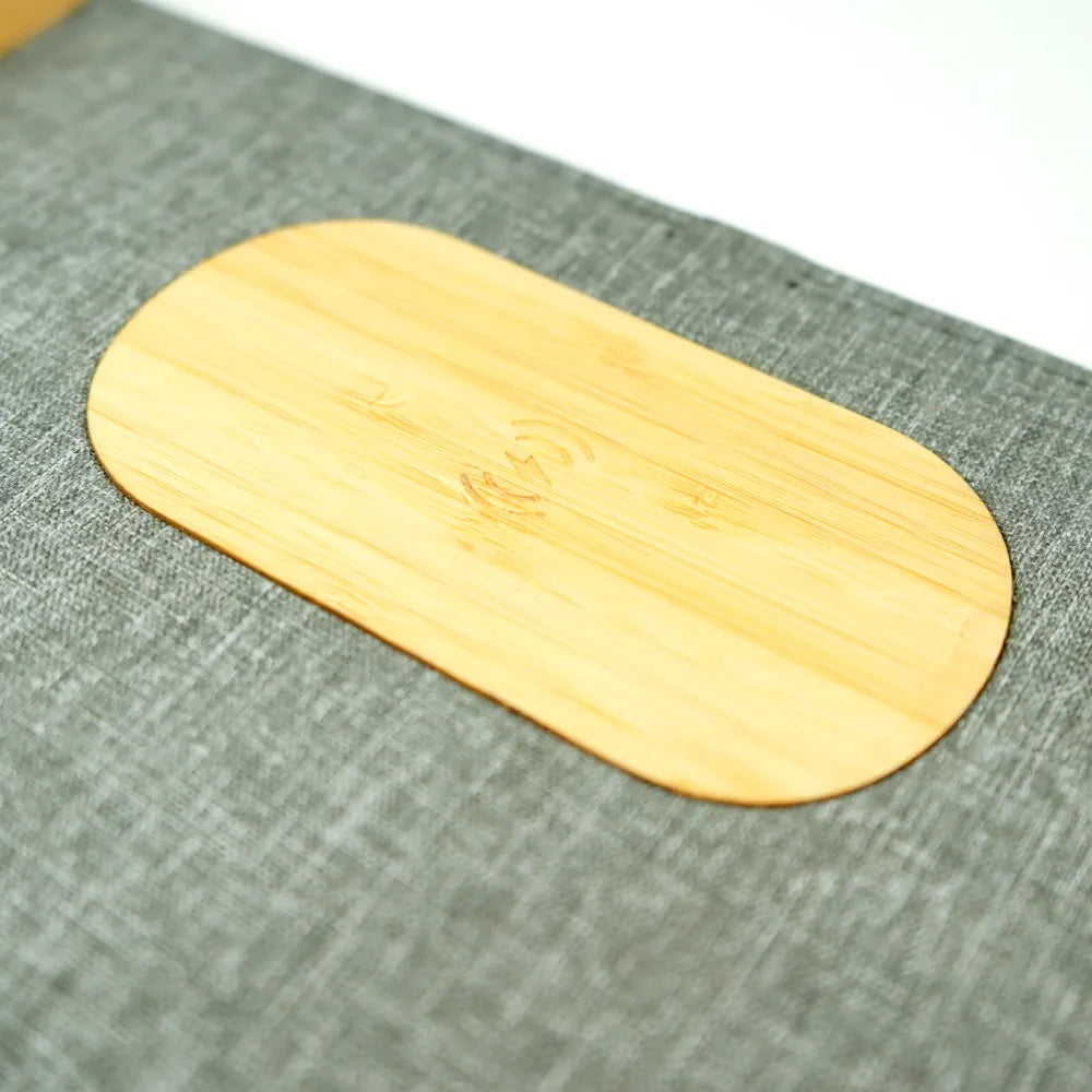 Multi-Function Mousepad, 15W Fast Wireless Charger & LED Logo