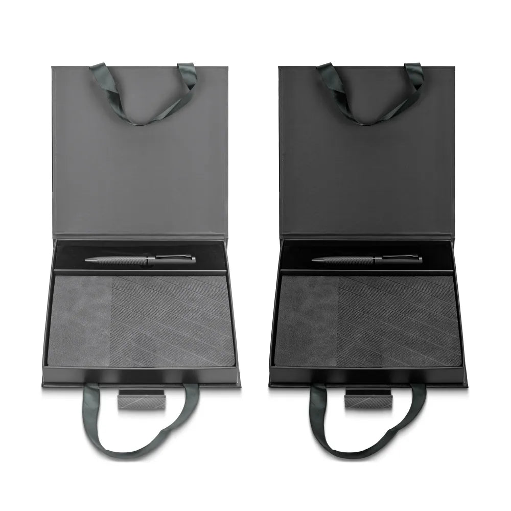 Premium Office Gift Sets in Magnetic Clasp Closure & Ribbon Handle Box