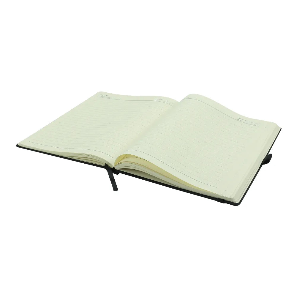 PU Notebooks B5 Size with Pen Loop, Ribbon Bookmark and Elastic Band