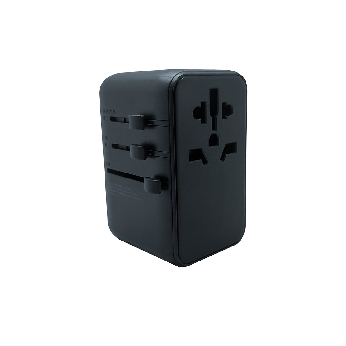 Travel Adaptor with Built in USB-C Cable