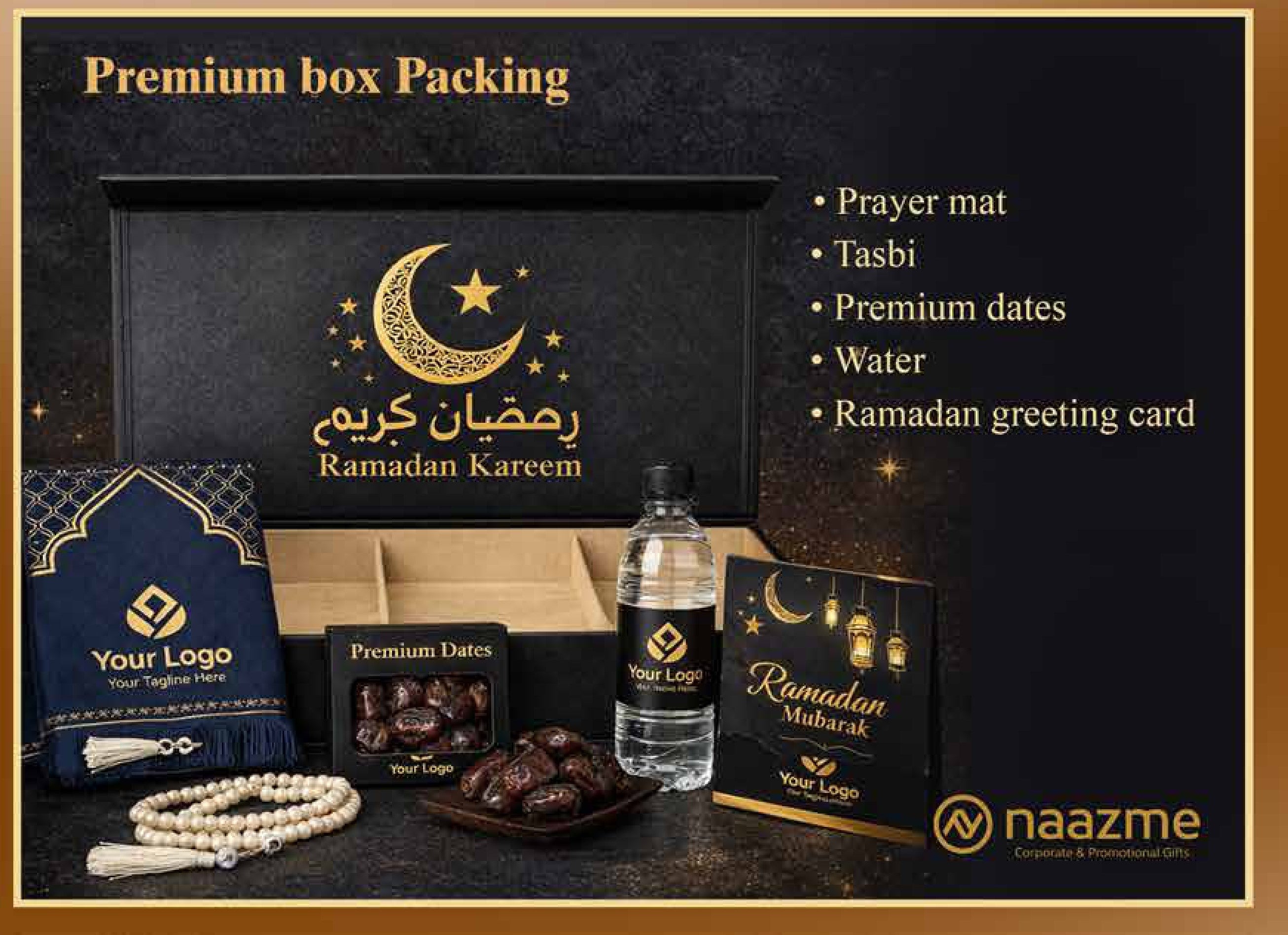 Iftar on the Go - Practical Ramadan Gift Set | Essential Prayer & Date Kit