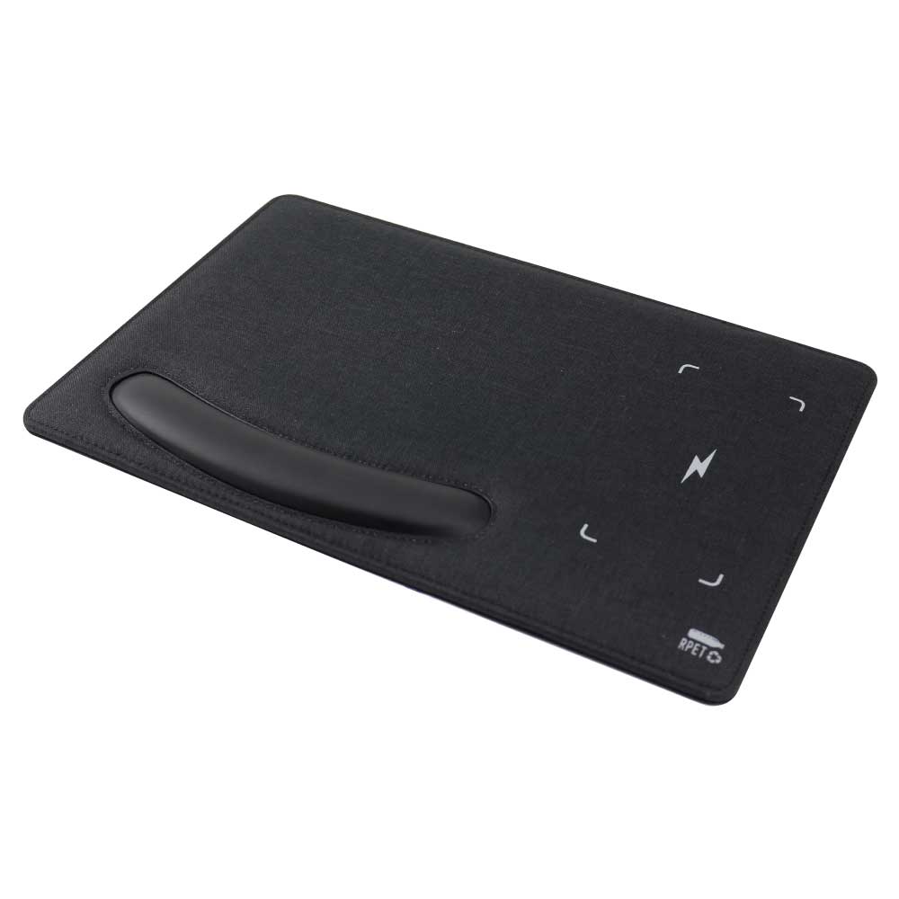 RPET Wireless Charging Mousepads 15W and Type-C