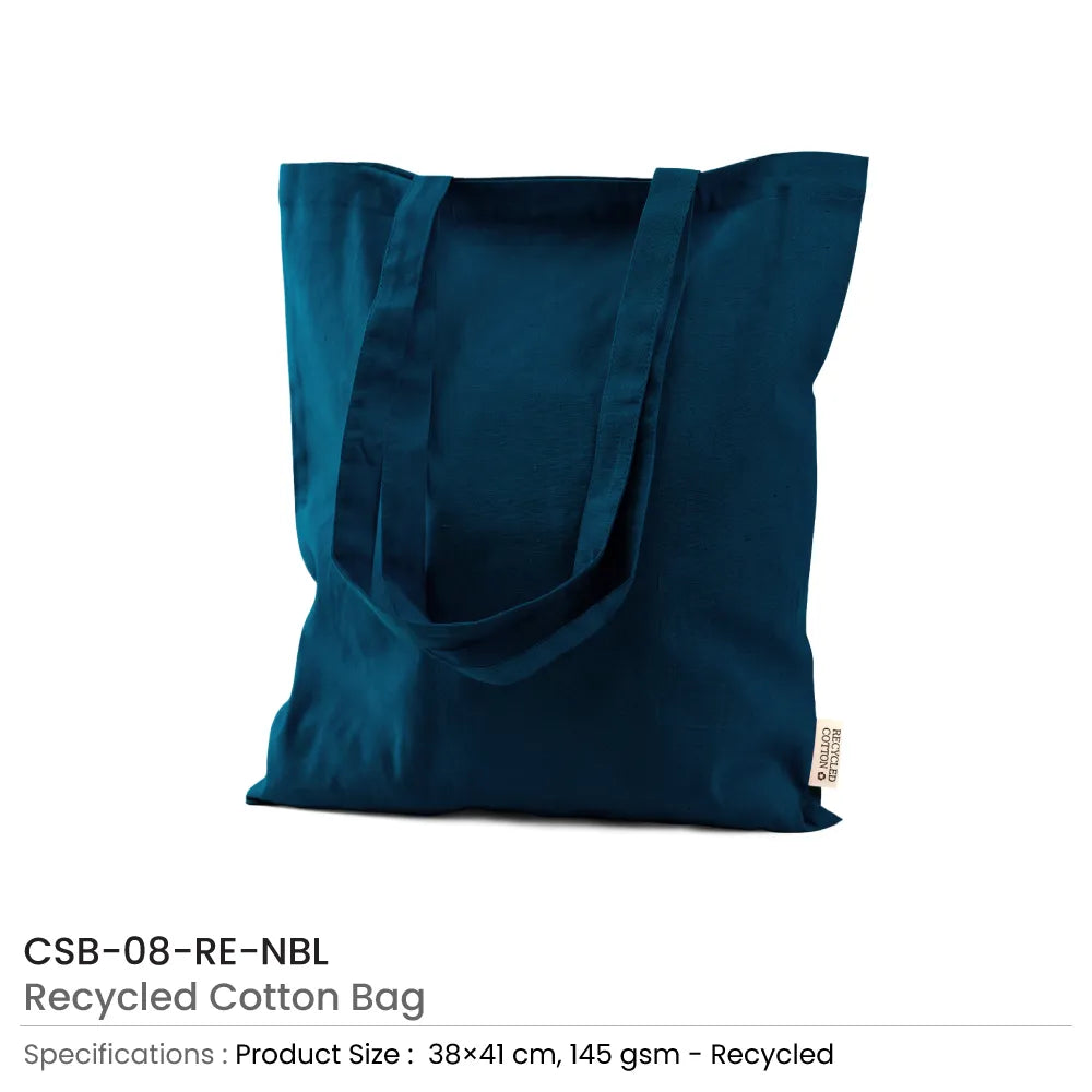 Recycled Cotton Bags, Durable Long Strap
