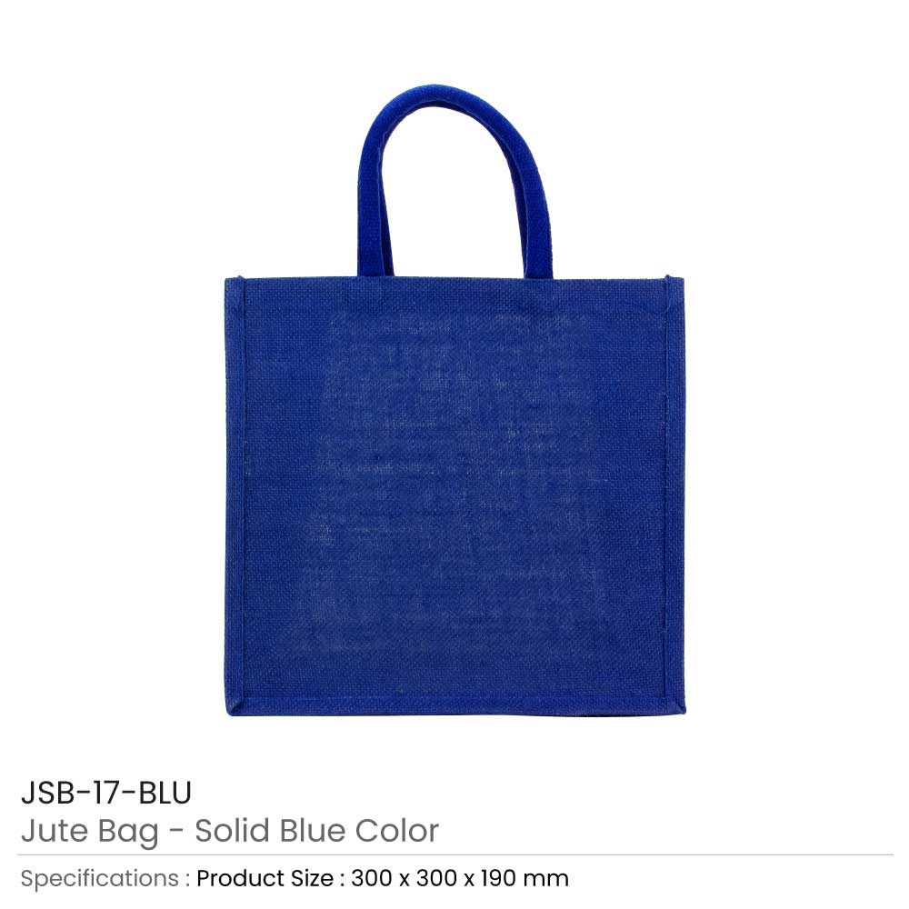 Reusable Square Jute Shopping Bags