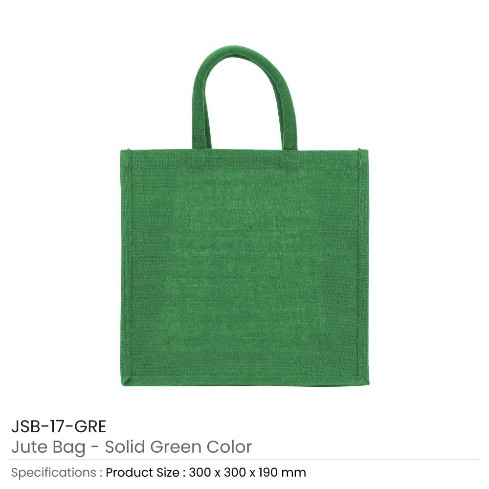 Reusable Square Jute Shopping Bags
