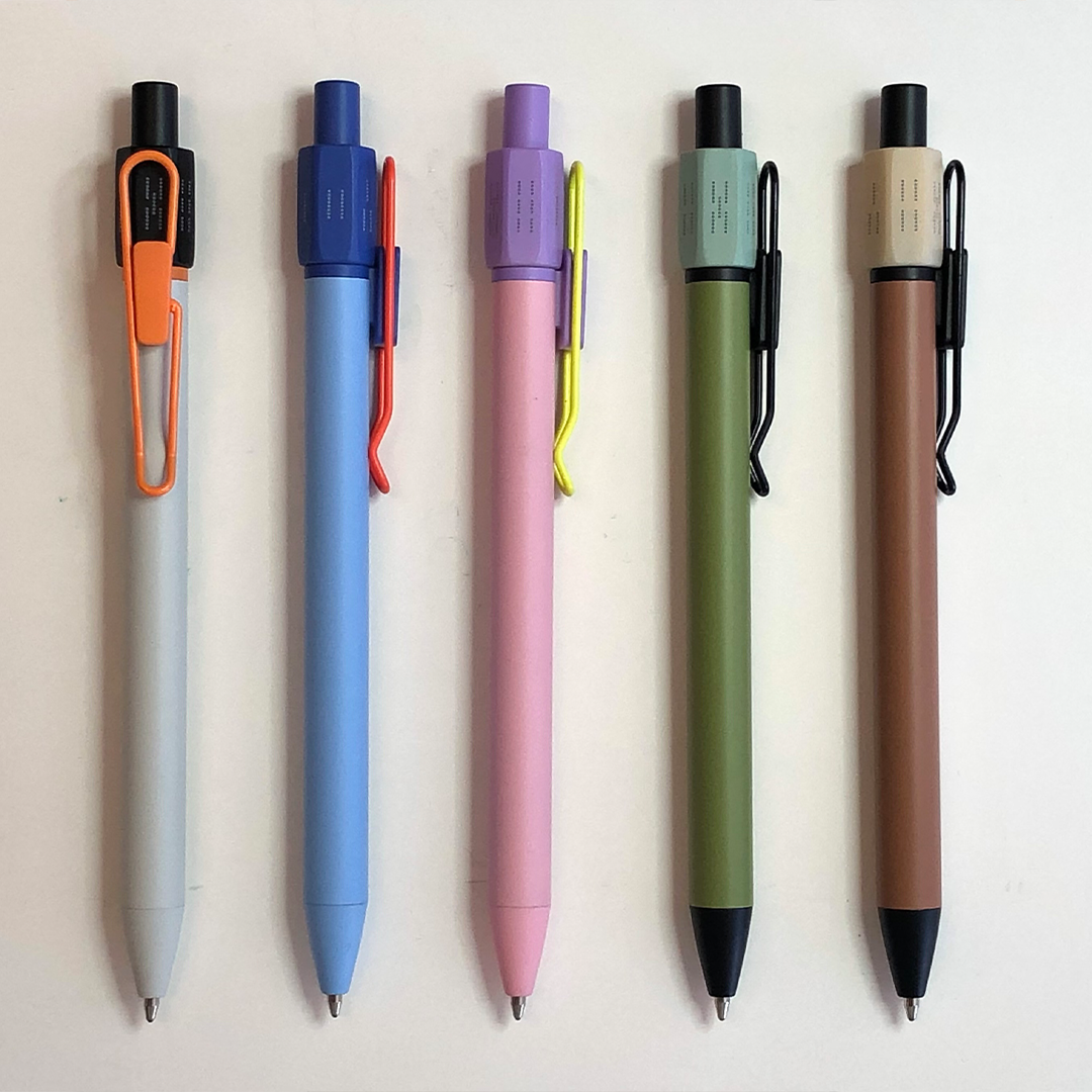 HEXASPINNER PEN – Push Action Ballpoint Pen with Hexagonal Fidget Spinner, Matte Lacquered Aluminum Barrel