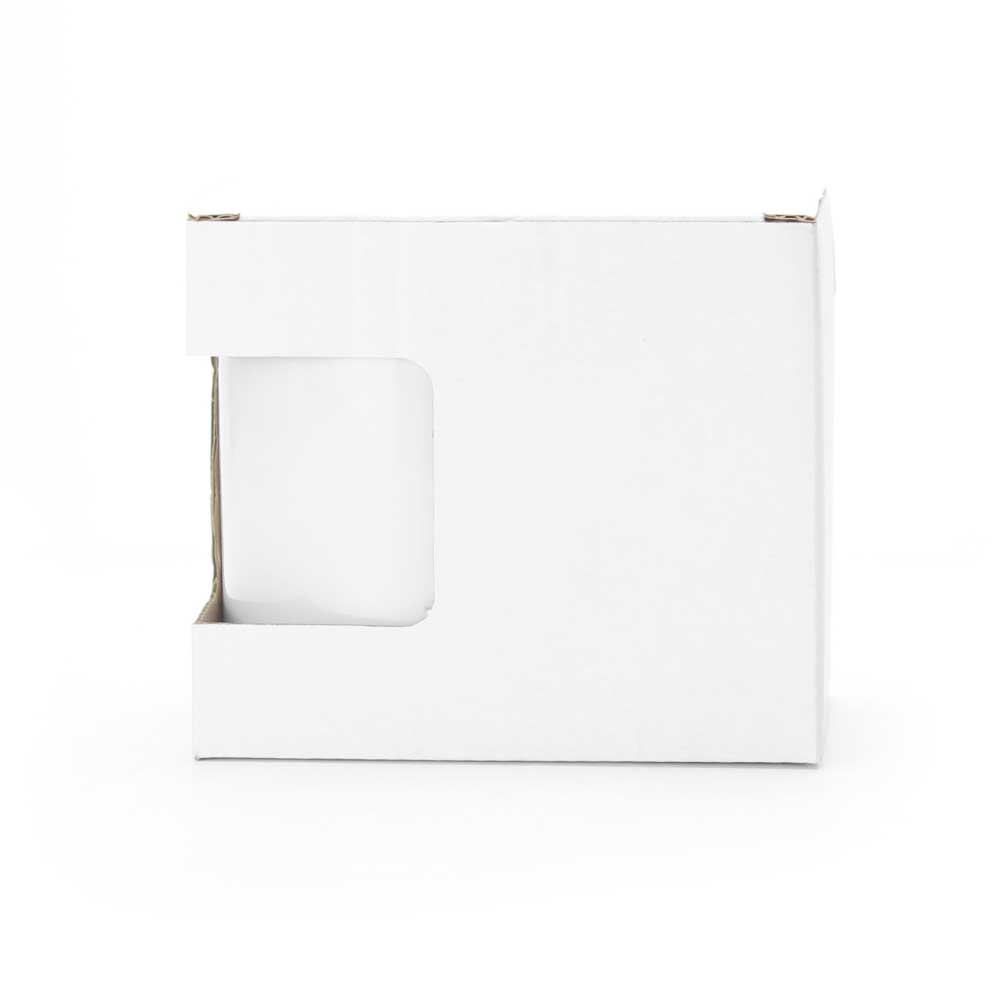 White Sublimation Mugs with Box