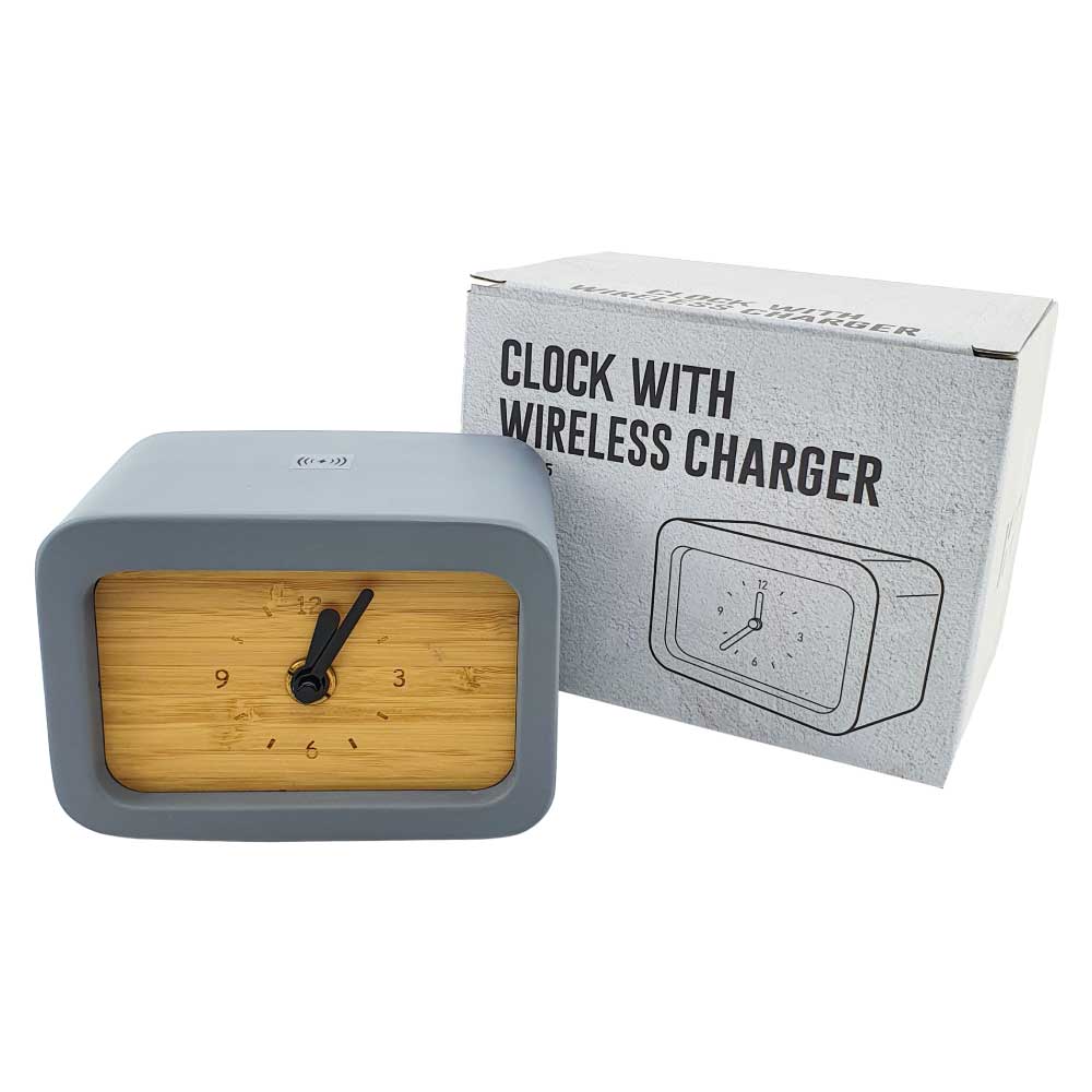 Wireless Charger with Clock