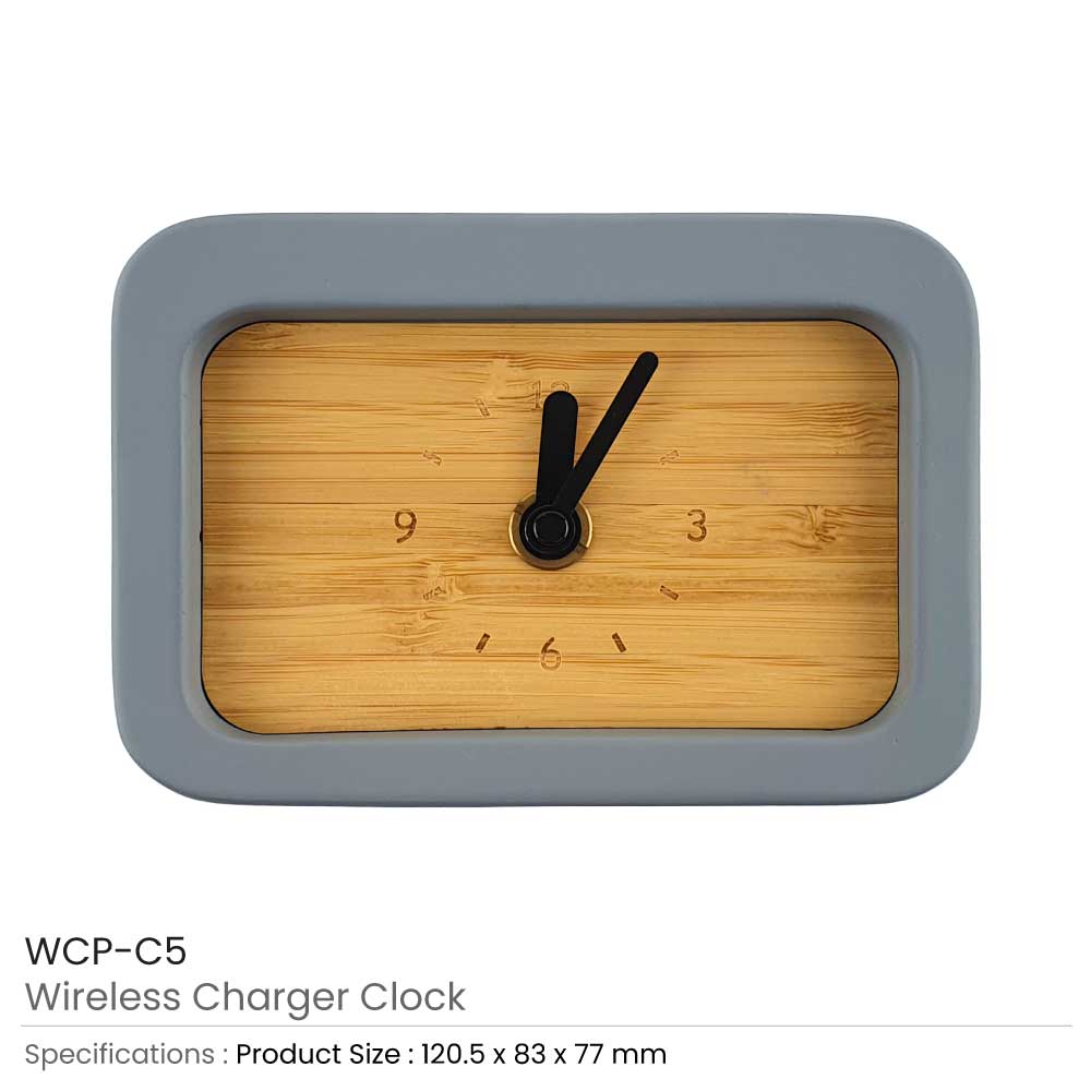 Wireless Charger with Clock