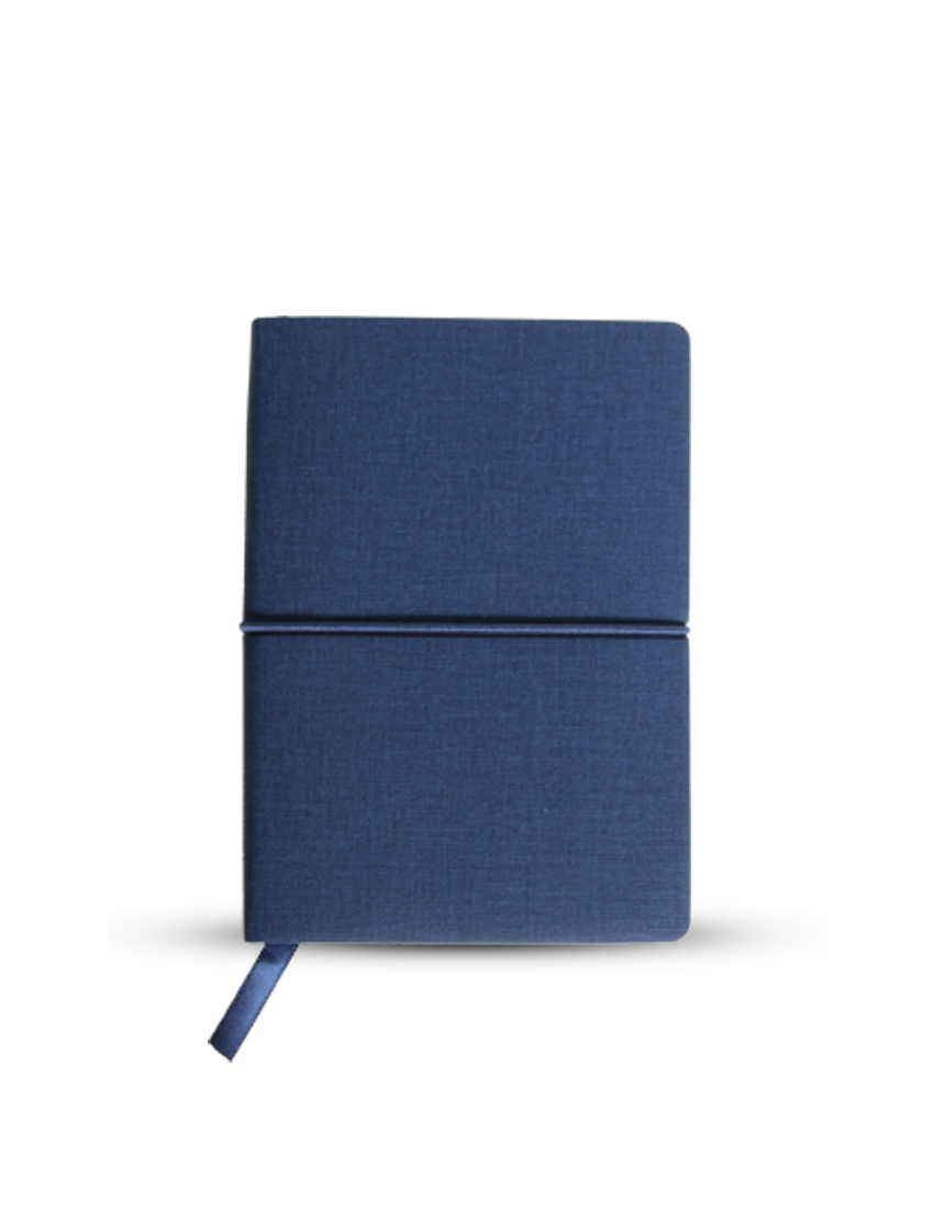 A5 SOFTY NOTEBOOK - Stylish PU Notebook with 100 Sheets and Elastic Closure