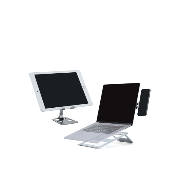 ALU TECH SET - Modern Aluminium Gadget Accessories for Enhanced Productivity